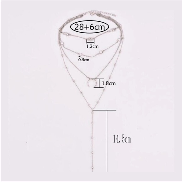 New Fashon Women Bohemian Multilayer Boho Choker - Picture 4 of 5